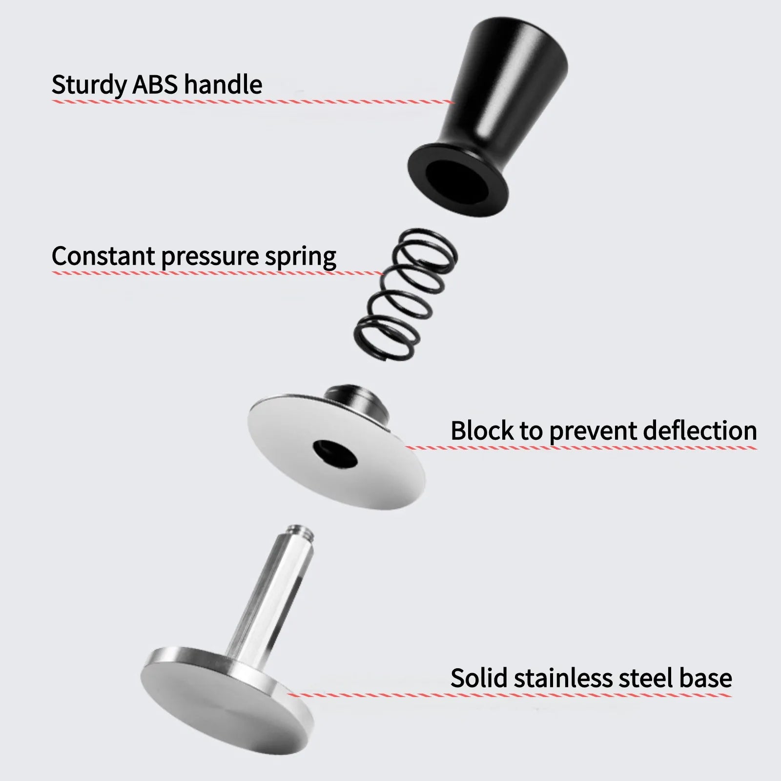NovaCrest Espresso Tamper for Even Pressing at Home