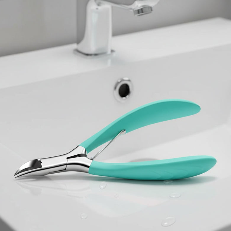 Senior Ergonomic Toenail Clipper In Stainless Steel