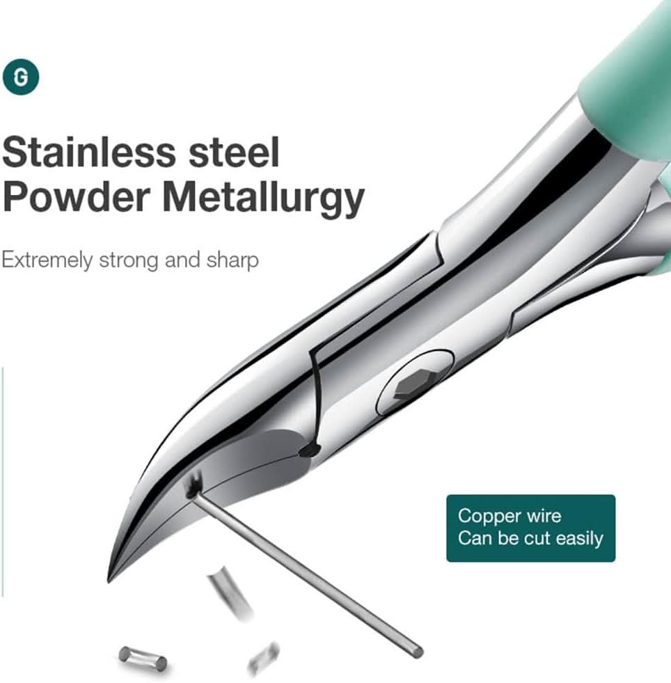 Senior Ergonomic Toenail Clipper In Stainless Steel