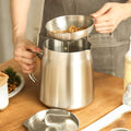 NexChef Oil Strainer and Frying Pot with Filter for Crisp Fry