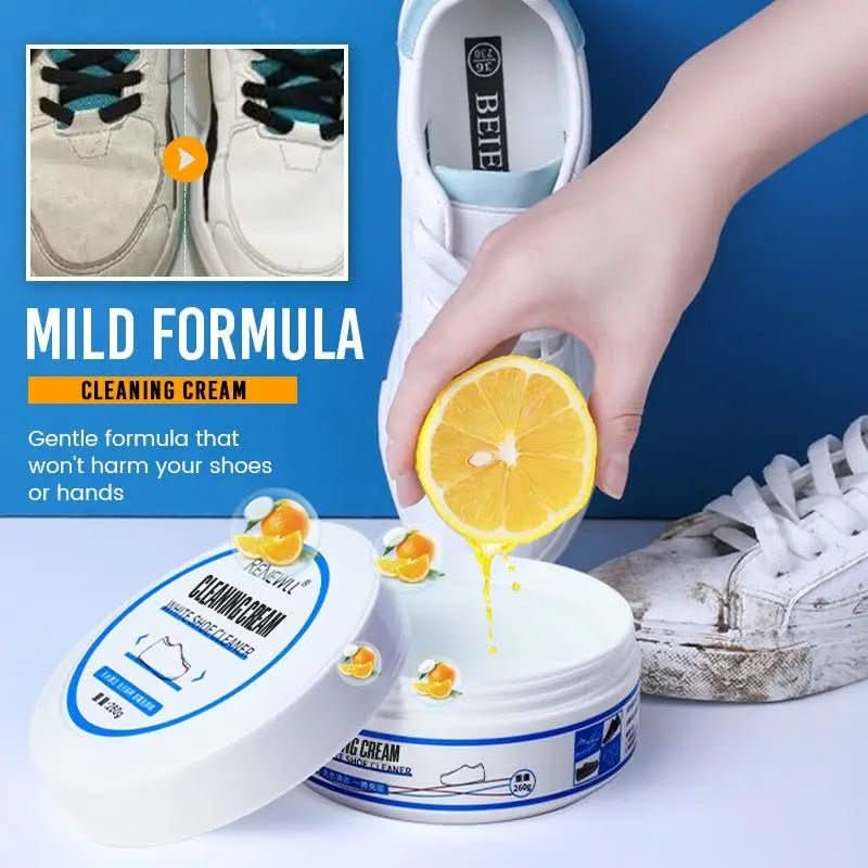 LumenSole Renew Shoe Cleaner, Premium Sneaker and Leather Cleaner