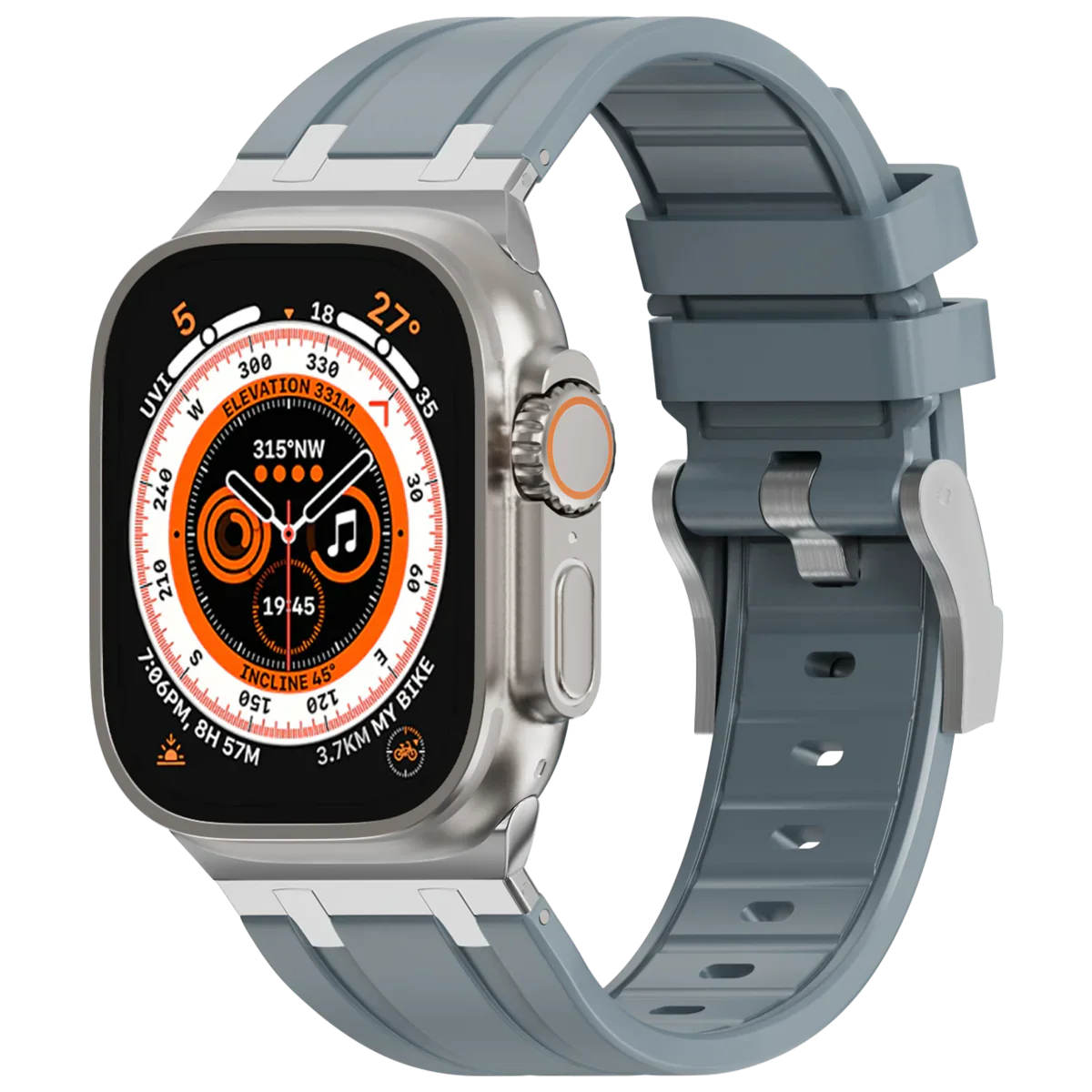 AP Silicone Wristband Fits Apple Watch Adjustable Size 130–220mm