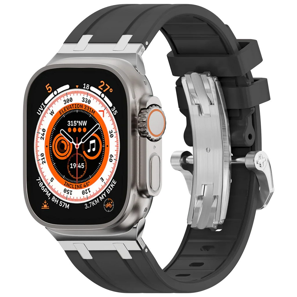 AP Silicone Wristband Fits Apple Watch Adjustable Size 130–220mm