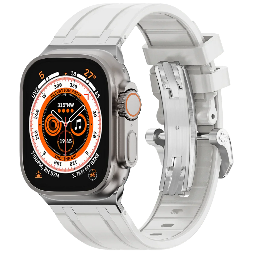 AP Silicone Wristband Fits Apple Watch Adjustable Size 130–220mm