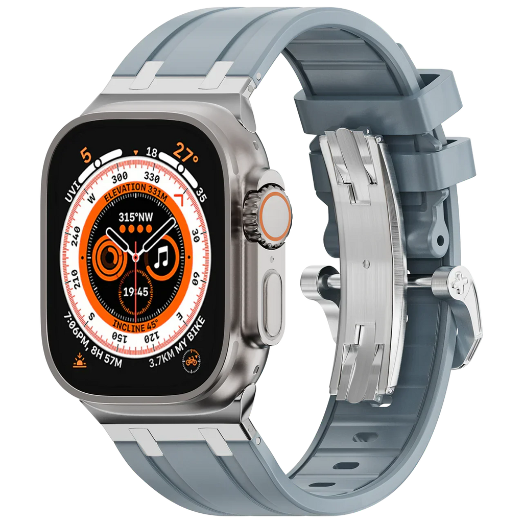 AP Silicone Wristband Fits Apple Watch Adjustable Size 130–220mm