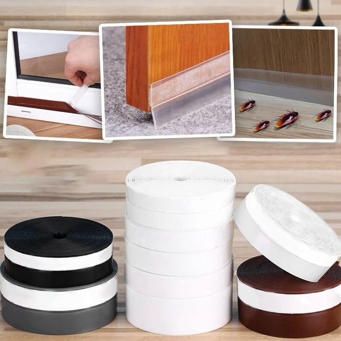 QuietGuard Striscia Isolante Acustica per Porte con Forte Aderenza