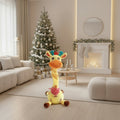 BrightTune Giraffa di Peluche Parlante e Danzante per Bambini