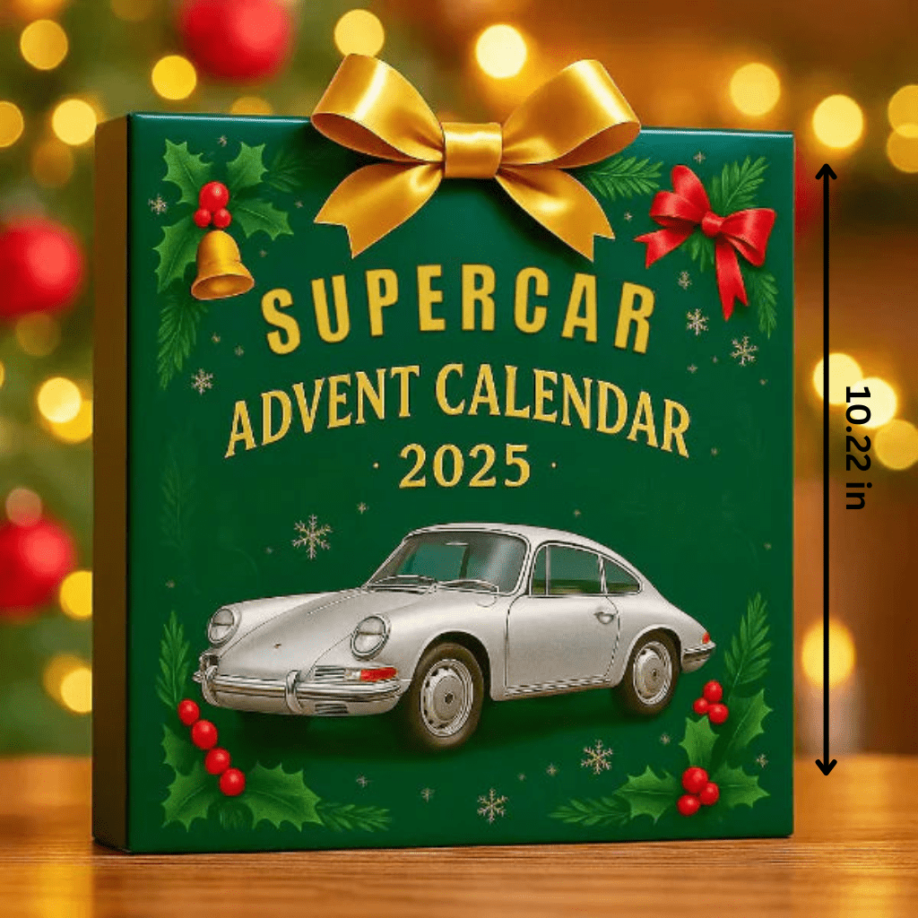 Apex Drive Limited Supercar Advent Calendar With 24 Precise Miniature Models