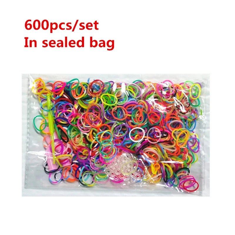 LuminaLoops DIY Armbånds-sæt til Børn med Farverige Perler