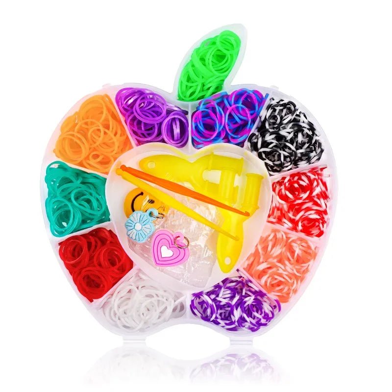 LuminaLoops DIY Armbånds-sæt til Børn med Farverige Perler