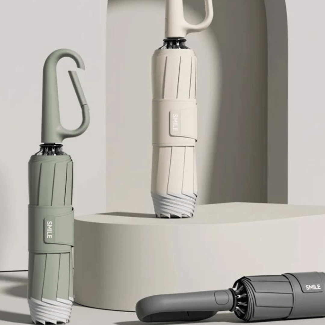 AeroGuard Automatic Compact Umbrella Built for Strong Wind