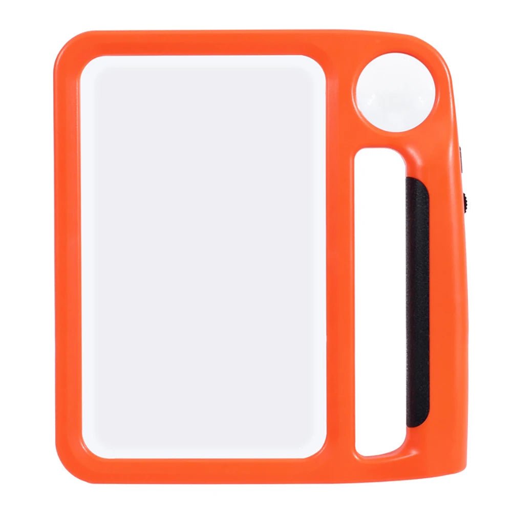 LumaEase Rechargeable Handheld Magnifier With 5x And 10x Magnification