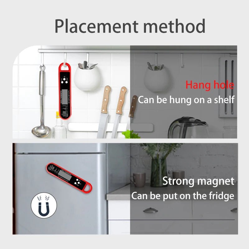 PulseTemp Digital Meat Thermometer With Instant Display For Fast And Precise Cooking