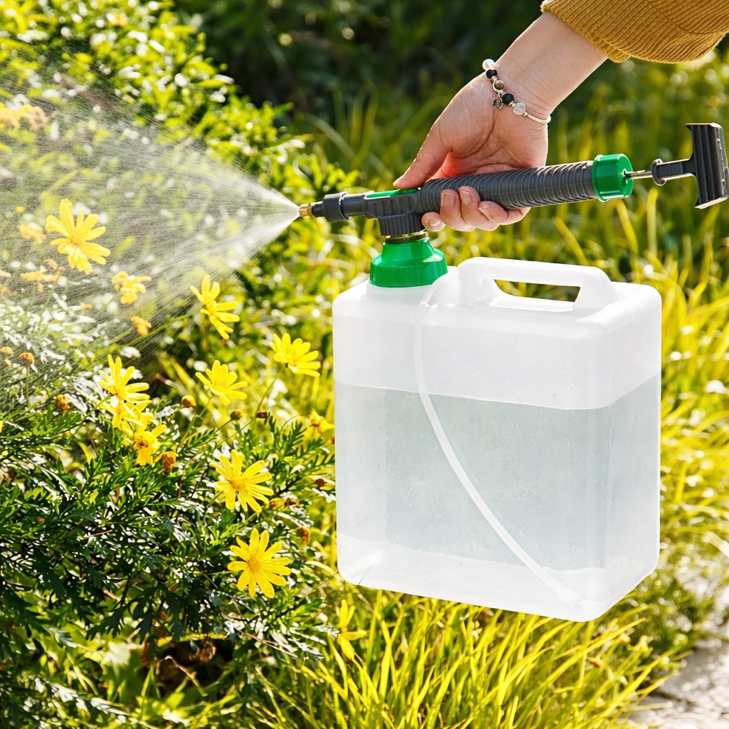 AeroFlex Spray Reusable 360 Degree Air Pressure Bottle Sprayer For Garden Watering