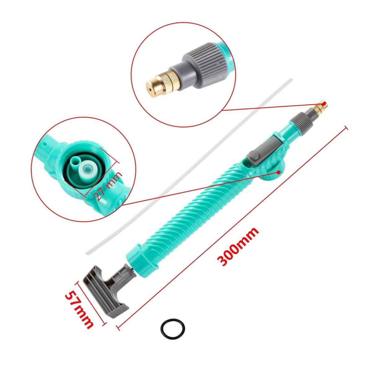 AeroFlex Spray Reusable 360 Degree Air Pressure Bottle Sprayer For Garden Watering