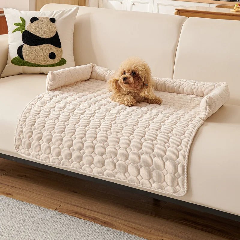 CouchGuard Cozy Non Slip Dog Blanket for Furniture Protection