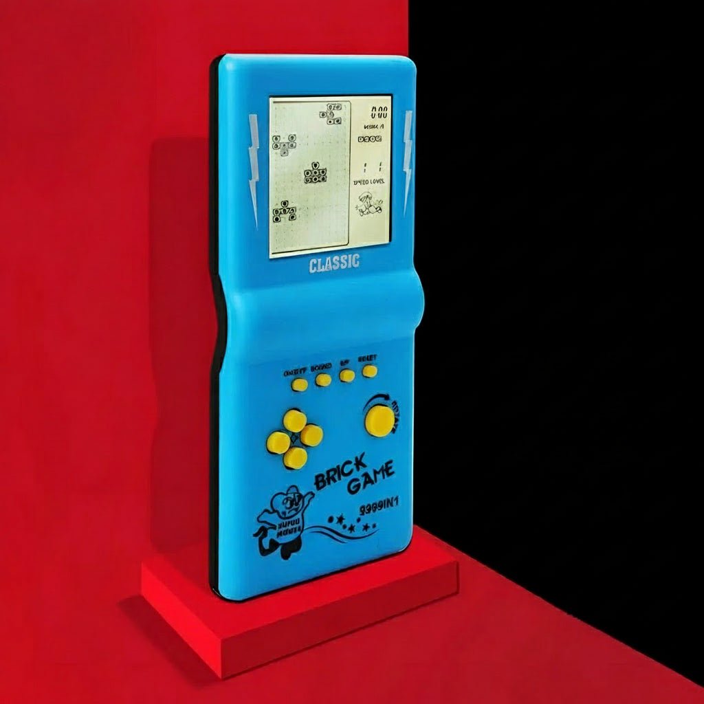 PixelForge Retro 3,5 Tommer Tetris Spillekonsol til Timer af Underholdning