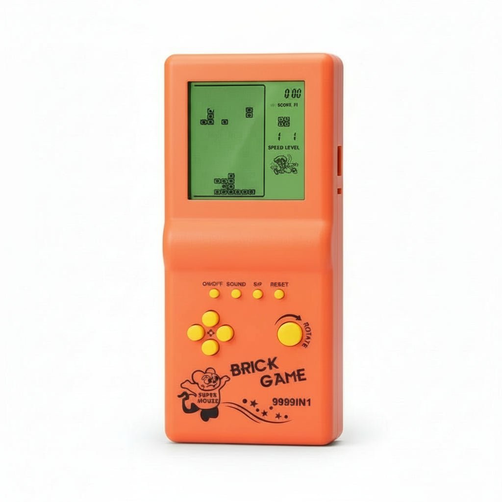 PixelForge Retro 3,5 Tommer Tetris Spillekonsol til Timer af Underholdning