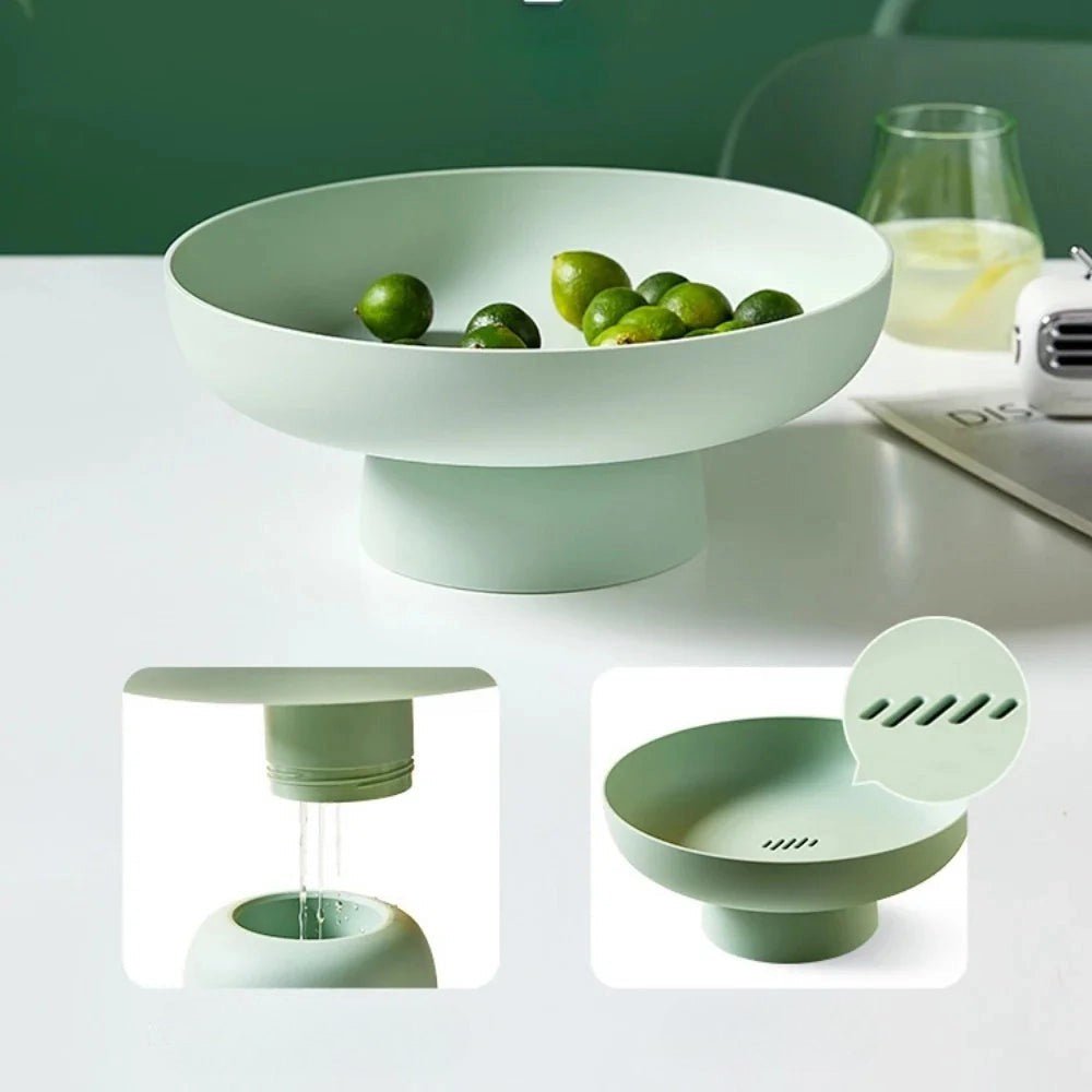 HorizonCraft Hand-Glazed Ceramic Fruit Bowl for Modern and Classic Interiors