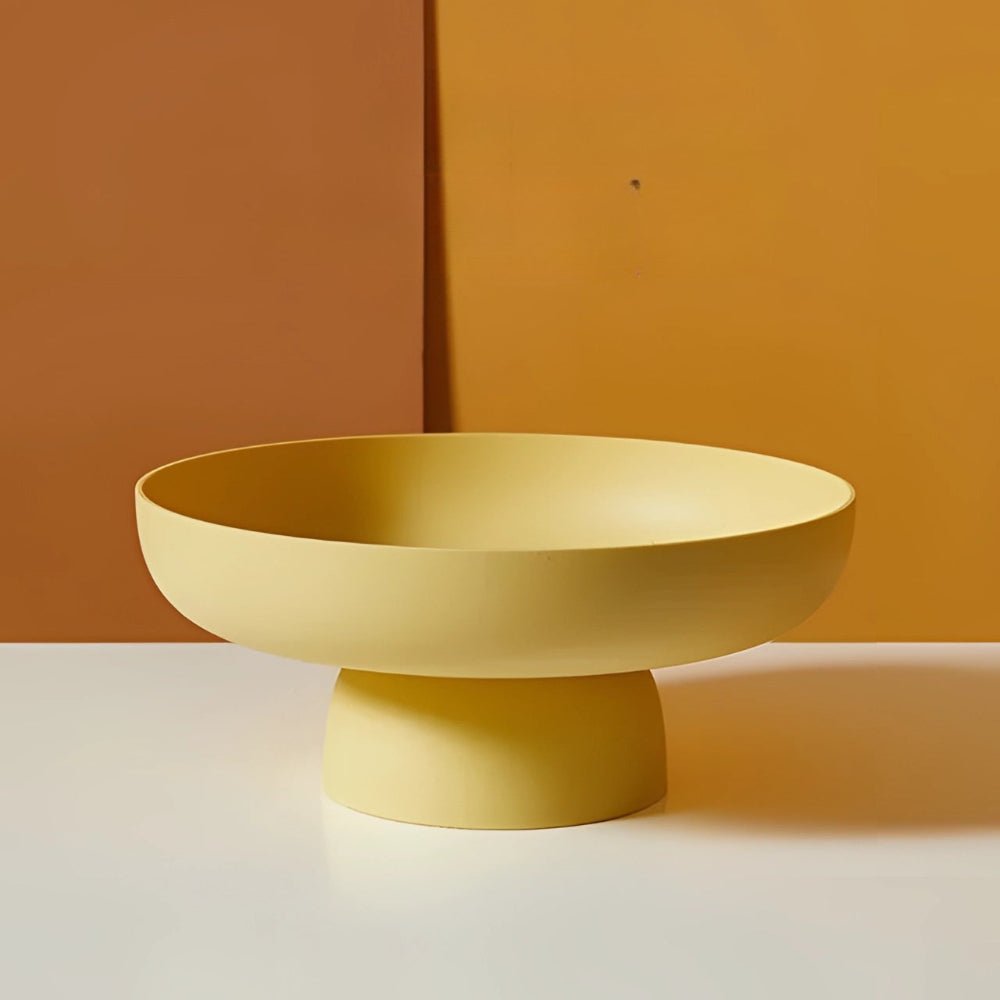 Aetheris Handglasiere Keramik-Obstschale für moderne und klassische Innenräume
