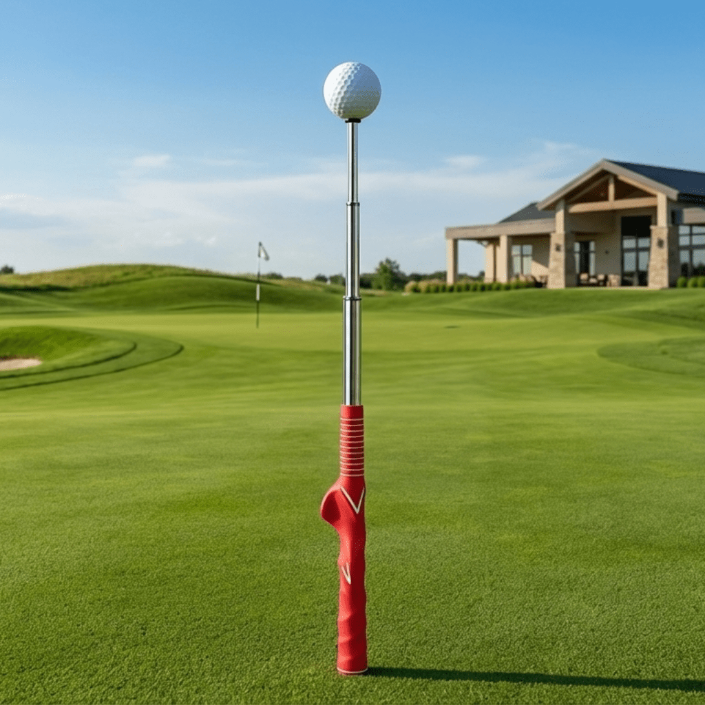 PulseTempo Einziehbarer Golf-Schwungtrainer mit Klick-Feedback