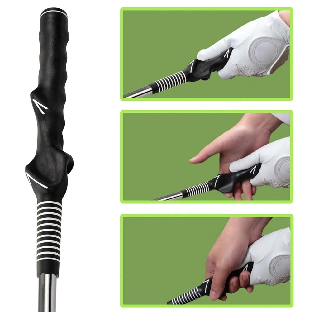 PulseTempo Einziehbarer Golf-Schwungtrainer mit Klick-Feedback