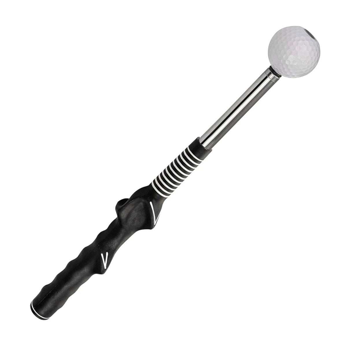 PulseTempo Einziehbarer Golf-Schwungtrainer mit Klick-Feedback