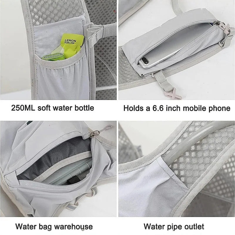 AeroShield Waterproof Reflective Fitness Vest for Running and Road Cycling