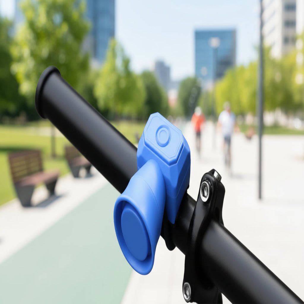 USB dobíjecí nepromokavý cyklistický klakson VeloGuard pro bezpečnou jízdu