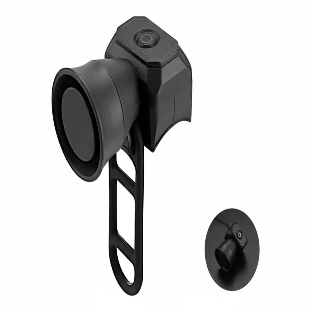 USB dobíjecí nepromokavý cyklistický klakson VeloGuard pro bezpečnou jízdu