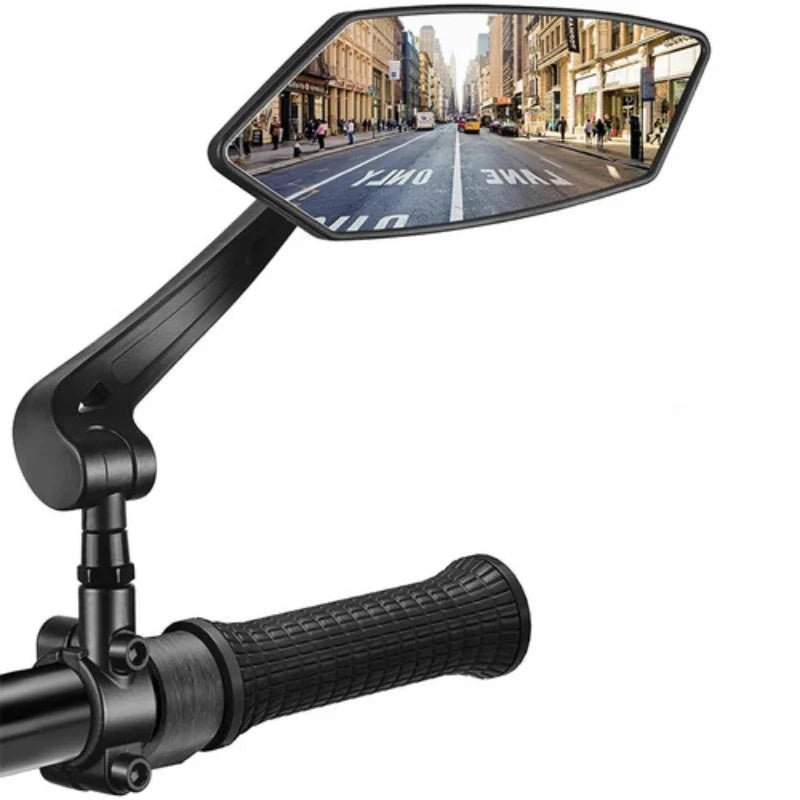 NovaView Specchietto Retrovisore Regolabile per Bicicletta con Ampio Campo Visivo