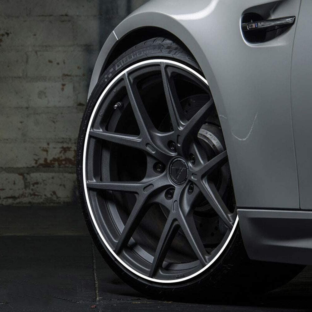 RimGuard Pro Rim Protection Strips With Strong Adhesive Rubber To Prevent Curb Damage