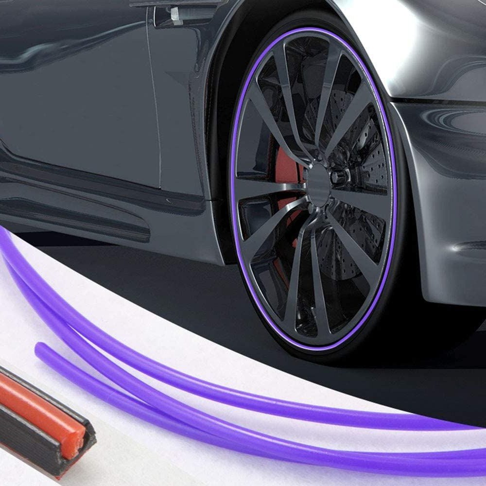 RimGuard Pro Rim Protection Strips With Strong Adhesive Rubber To Prevent Curb Damage