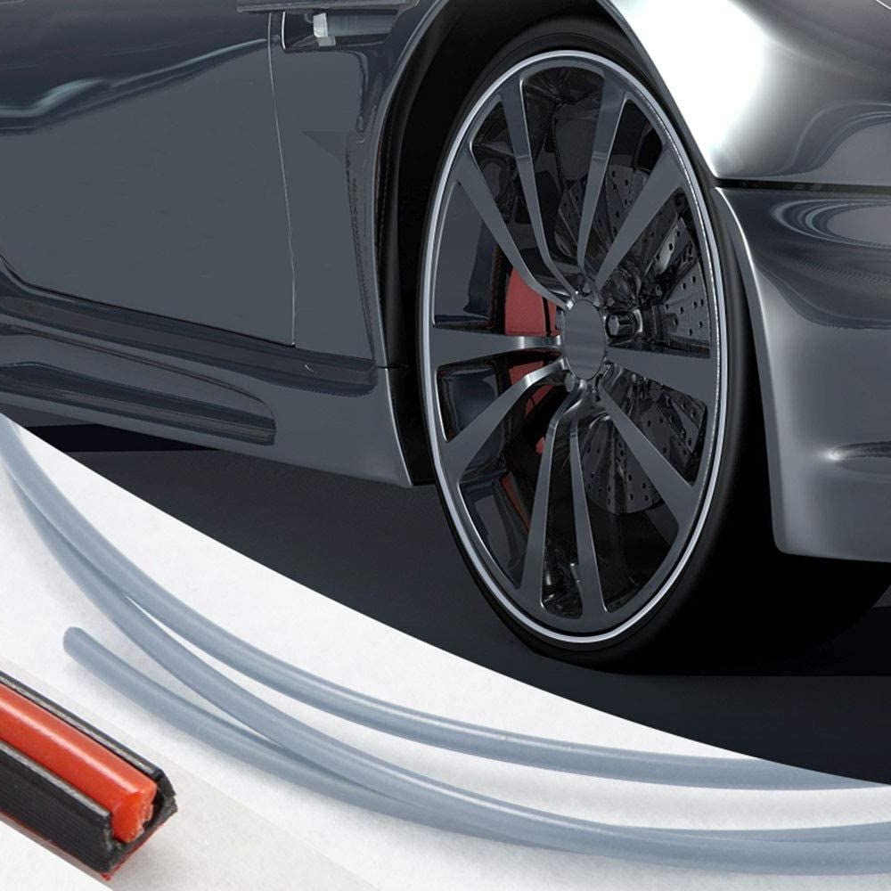 RimGuard Pro Rim Protection Strips With Strong Adhesive Rubber To Prevent Curb Damage