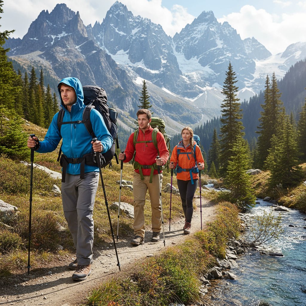 ApexTrail trekové hole: nastavitelné pro optimální stabilitu