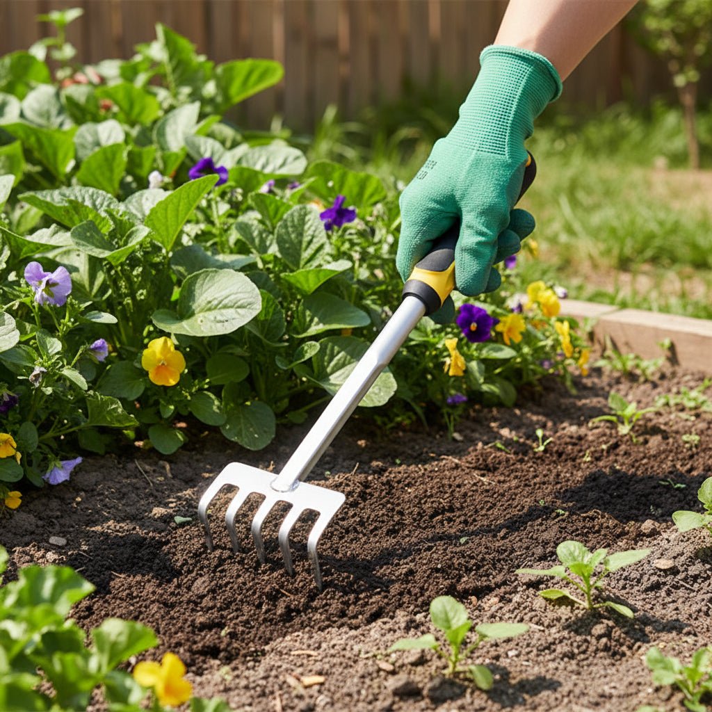 GardenPulse Attrezzi da Giardino Multifunzione per Diserbo, Piantagione e Lavoro del Terreno