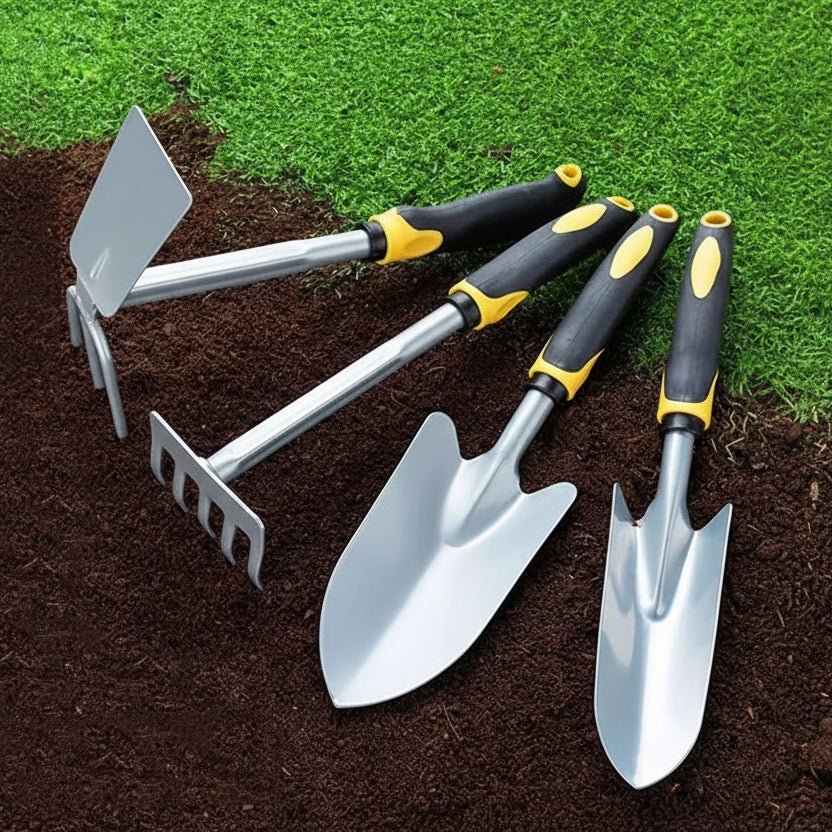 GardenPulse Attrezzi da Giardino Multifunzione per Diserbo, Piantagione e Lavoro del Terreno