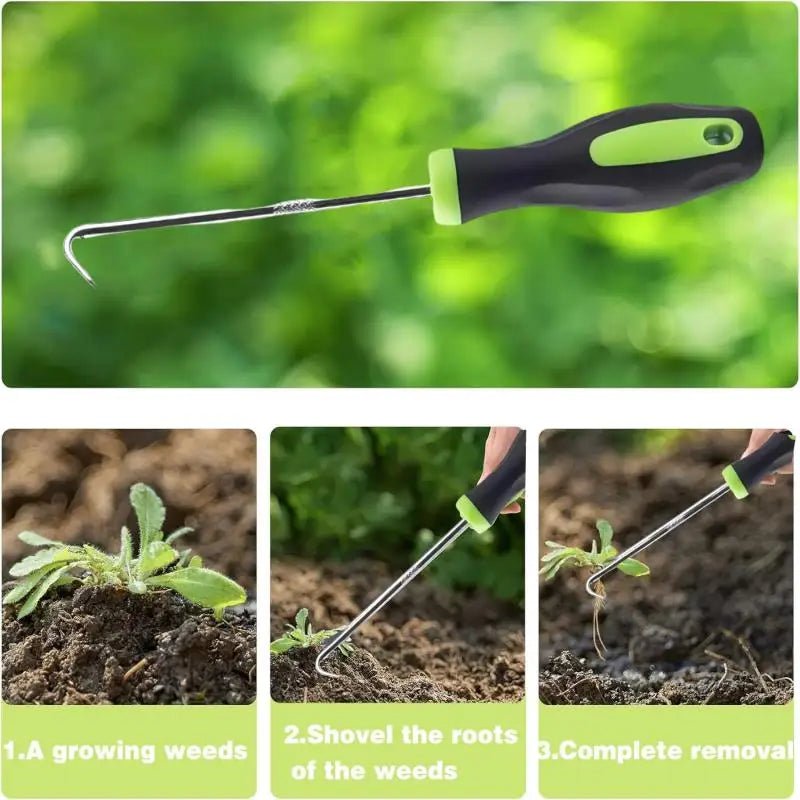 RootEase Ergonomic Upright Weed Removal Tool For Gardens