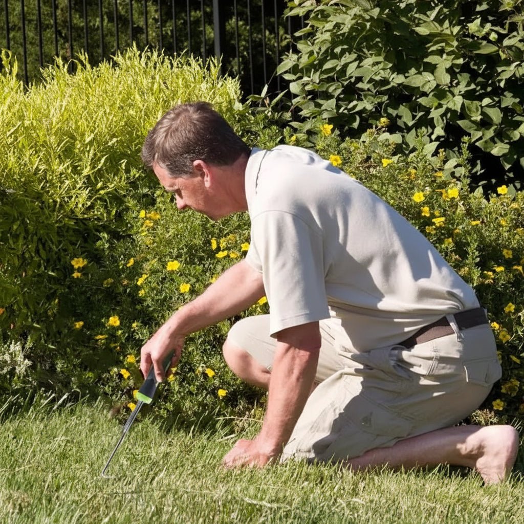 RootEase Ergonomic Upright Weed Removal Tool For Gardens