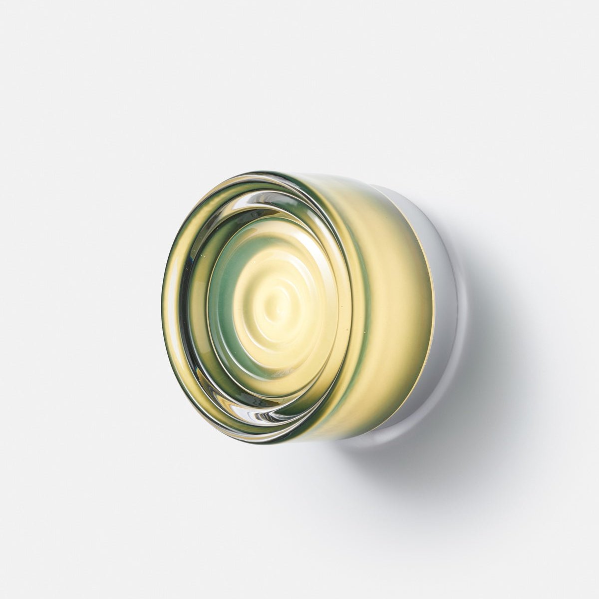 IP65-klassificeret TML Ripple moderne væglampe med hærdet glasskærm og berøringskontakt