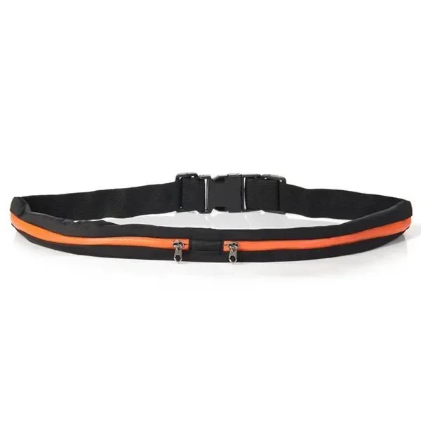 TrailGuard Adjustable Waterproof Running Waist Bag With Two Compartments