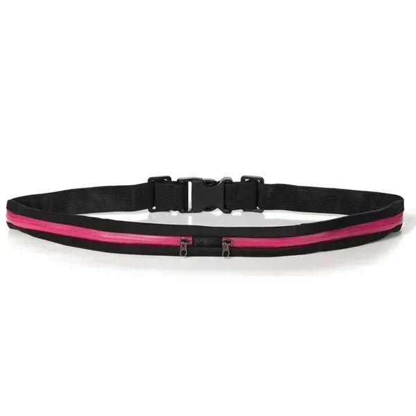 TrailGuard Adjustable Waterproof Running Waist Bag With Two Compartments