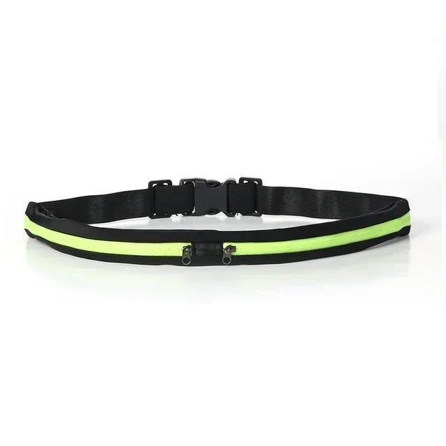 TrailGuard Adjustable Waterproof Running Waist Bag With Two Compartments
