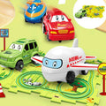 TrackForge Race Track Puzzle With Car For Action Packed Fun