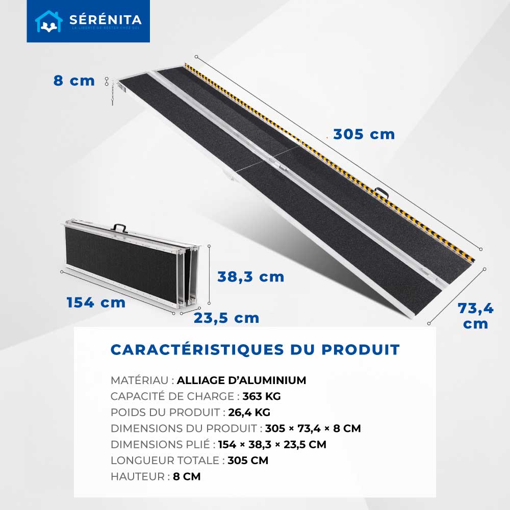 Portable Foldable Access Ramp
