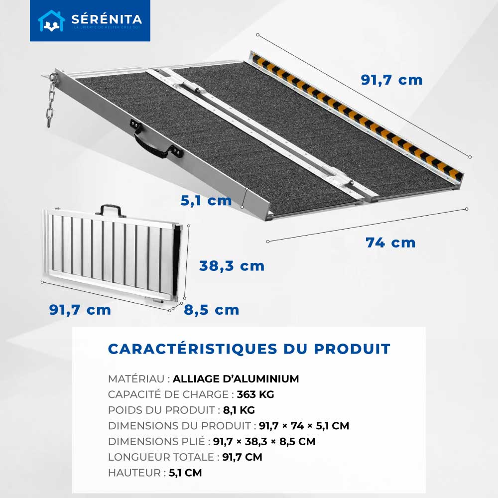 Portable Foldable Access Ramp