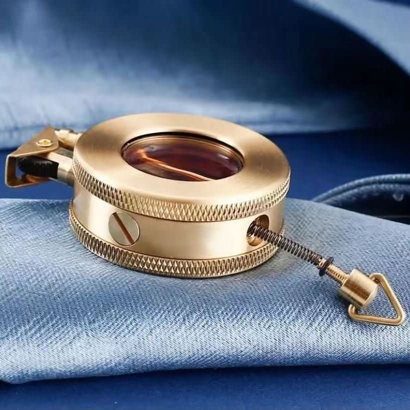 NovaForge Retro Metal Kerosene Lighter In Compact Vintage Design