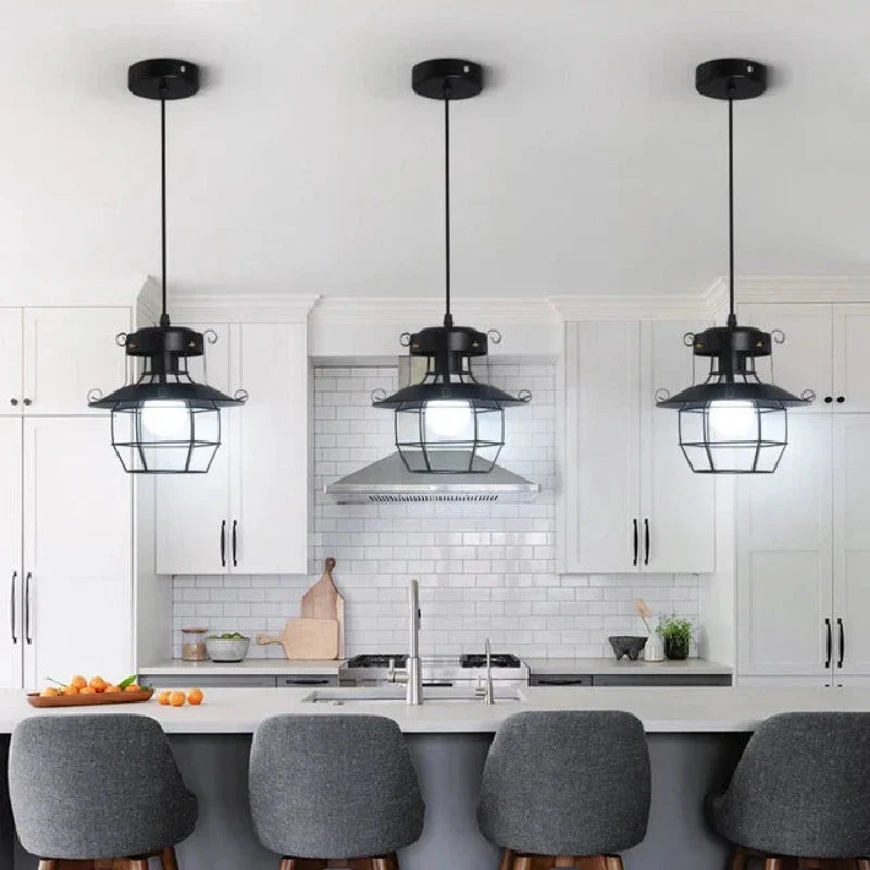 LumenForge Industrial Pendant Ceiling Light Vintage Charm