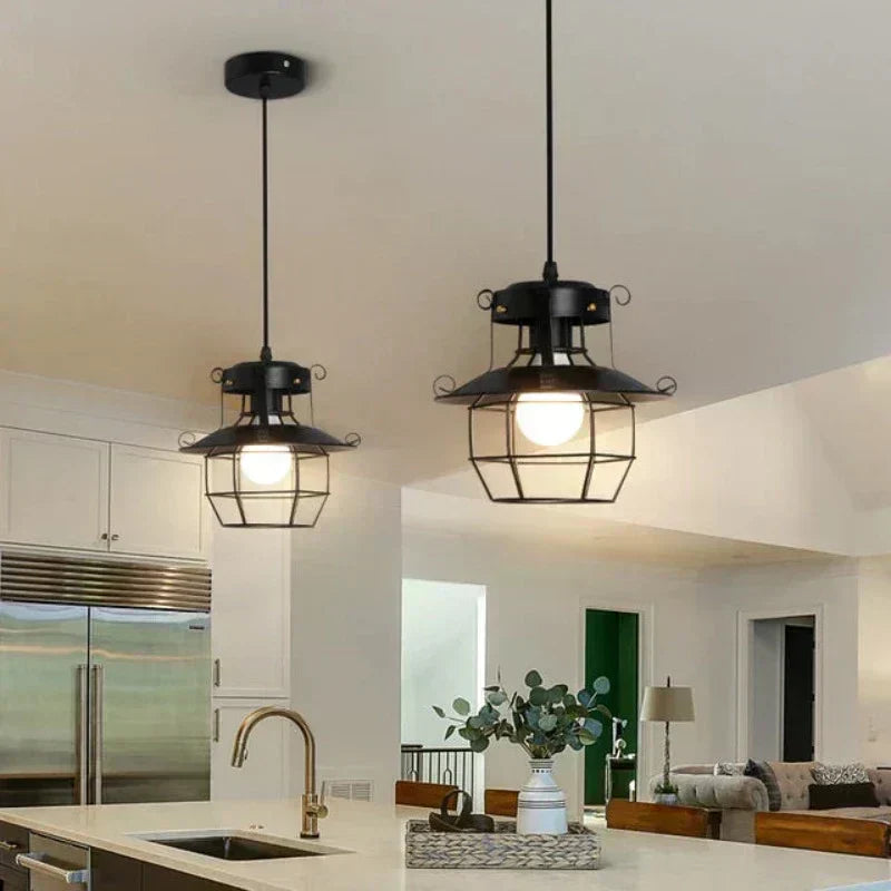 LumenForge Industrial Pendant Ceiling Light Vintage Charm