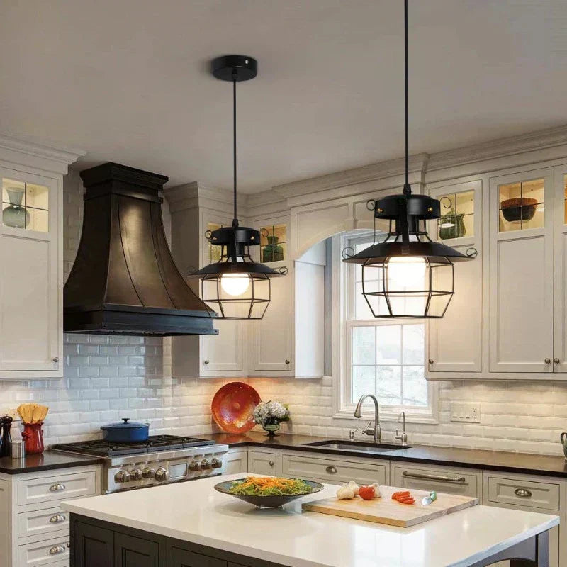 LumenForge Industrial Pendant Ceiling Light Vintage Charm